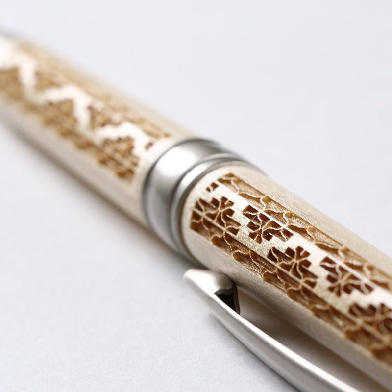 [PEN] AINU PATTERN BALLPOINT PEN | AINU CRAFTS | CIKARPE AKAN