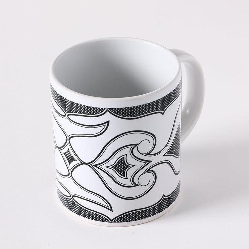 [MUG (CUP)] AINU PATTERN | AINU CRAFTS | CIKARPE AKAN