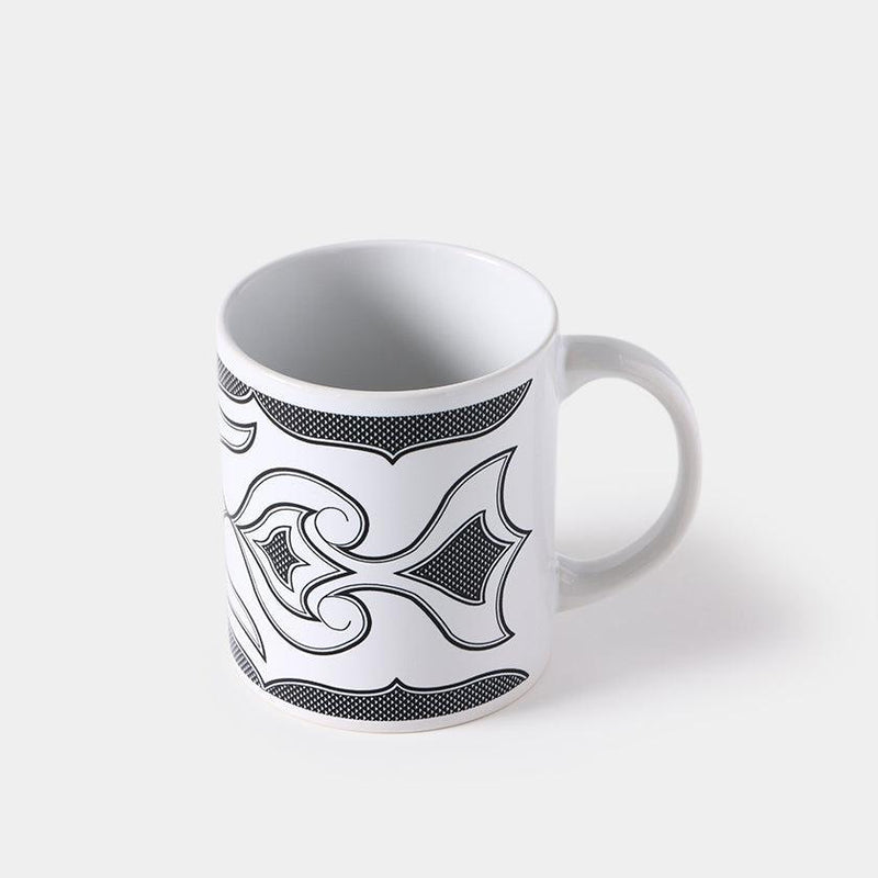 [MUG (CUP)] AINU PATTERN | AINU CRAFTS | CIKARPE AKAN