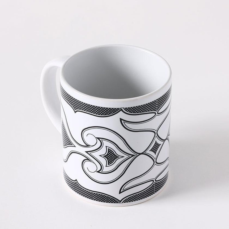 [MUG (CUP)] AINU PATTERN | AINU CRAFTS | CIKARPE AKAN
