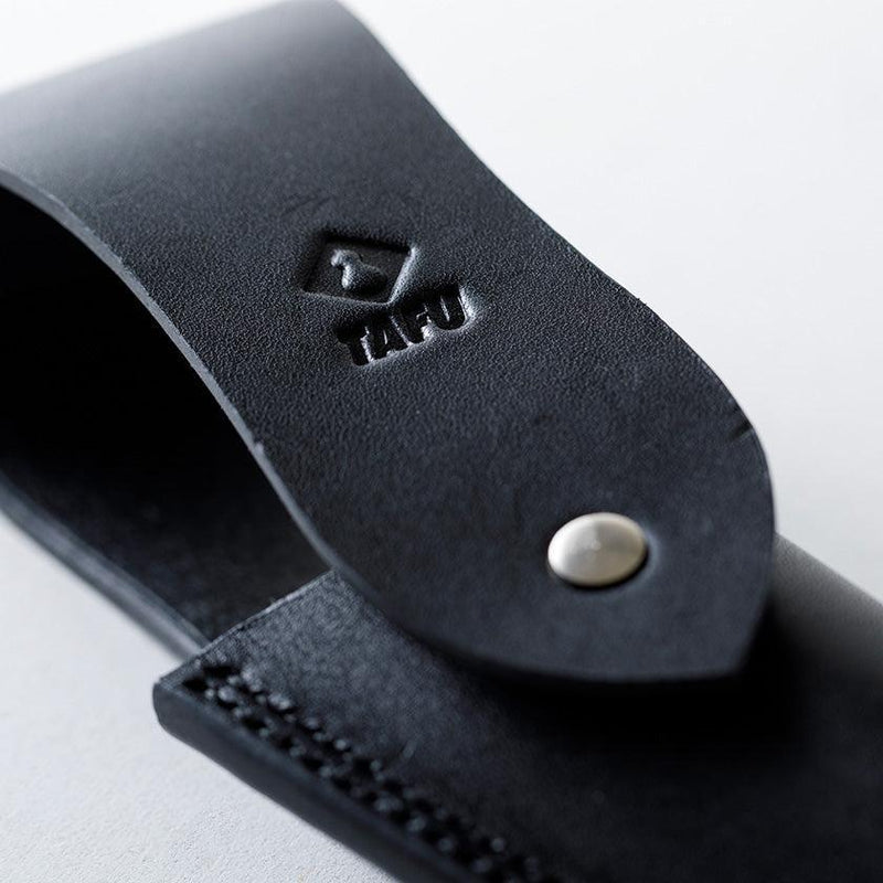 [KNIFE] TAFU 135MM WITH LEATHER CASE & FIRING ROD | NOKAJI BLADES| FUKUBE KAJI