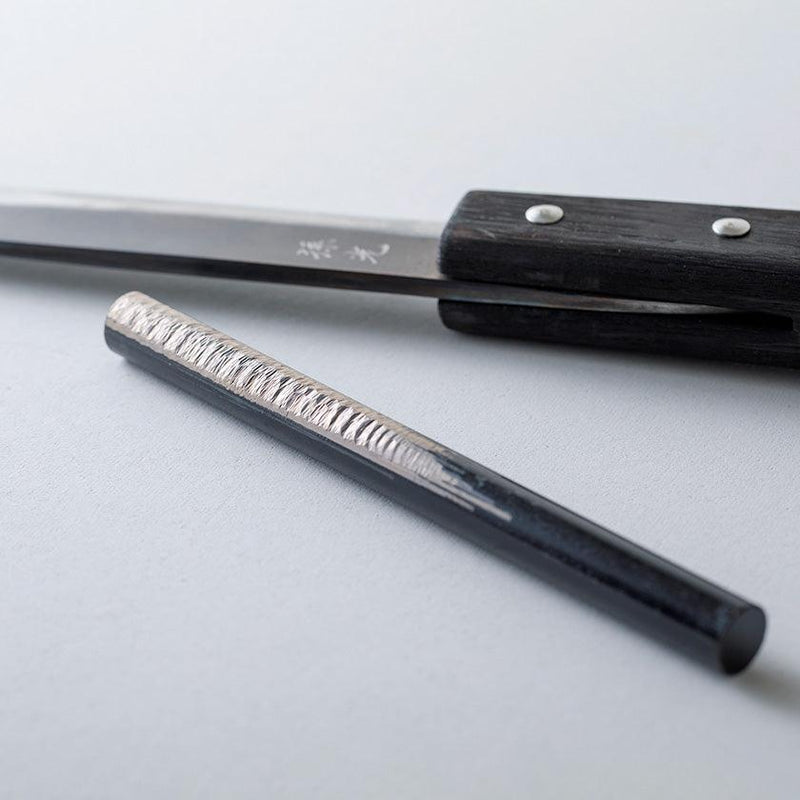 [KNIFE] TAFU 135MM WITH LEATHER CASE & FIRING ROD | NOKAJI BLADES| FUKUBE KAJI