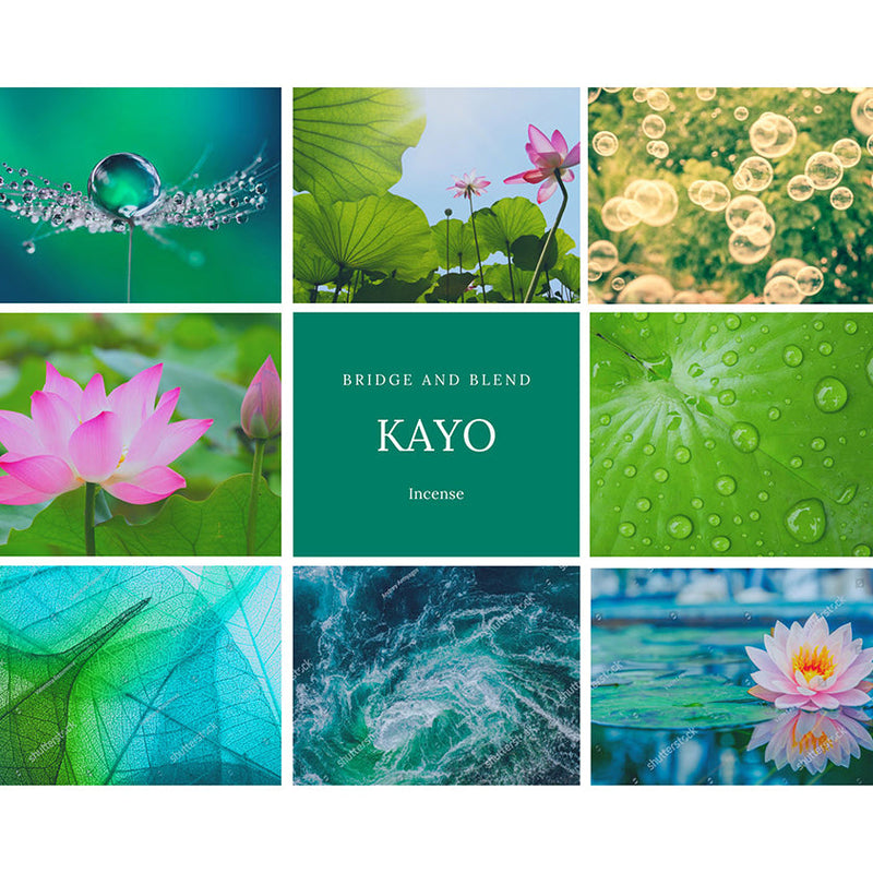 [INCENSE] KAYO LOTUS FLOWER (FULL SIZE) | FRAGRANCE FORMULATION | BRIDGE AND BLEND