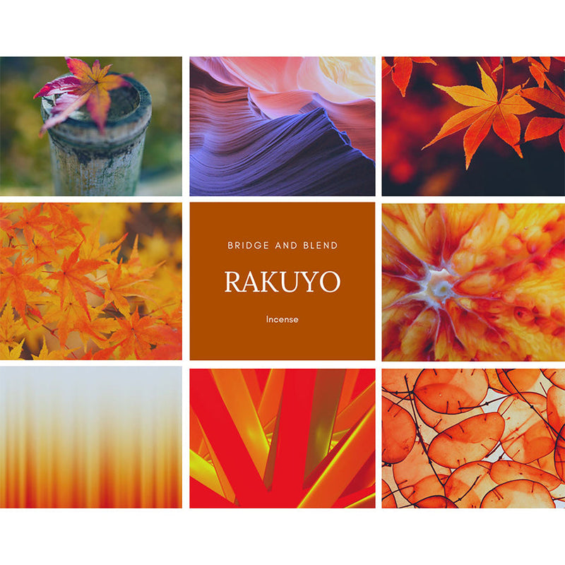 [INCENSE] RAKUYO LEAF-FALL (FULL SIZE) | FRAGRANCE FORMULATION | BRIDGE AND BLEND