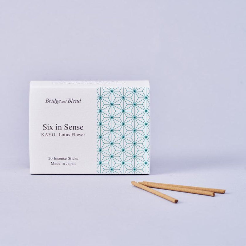 [INCENSE] SIX IN SENSE STICKS 20 PCS 100% NATURAL HANDMADE | FRAGRANCE FORMULATION | BRIDGE AND BLEND