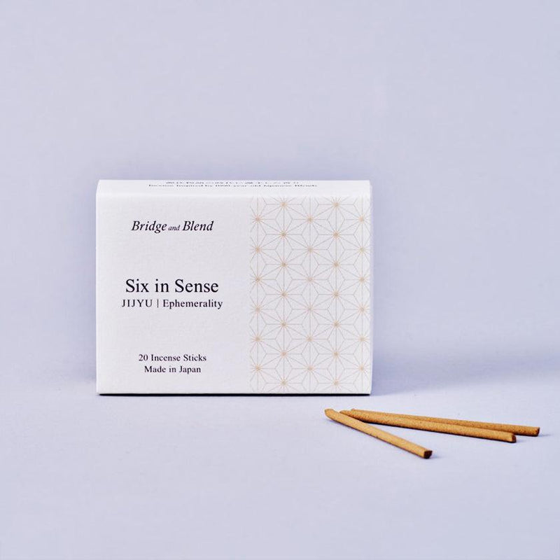 [INCENSE] SIX IN SENSE STICKS 20 PCS 100% NATURAL HANDMADE | FRAGRANCE FORMULATION | BRIDGE AND BLEND
