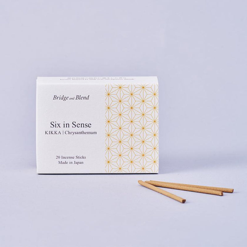 [INCENSE] SIX IN SENSE STICKS 20 PCS 100% NATURAL HANDMADE | FRAGRANCE FORMULATION | BRIDGE AND BLEND