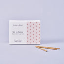 [INCENSE] SIX IN SENSE STICKS 20 PCS 100% NATURAL HANDMADE | FRAGRANCE FORMULATION | BRIDGE AND BLEND