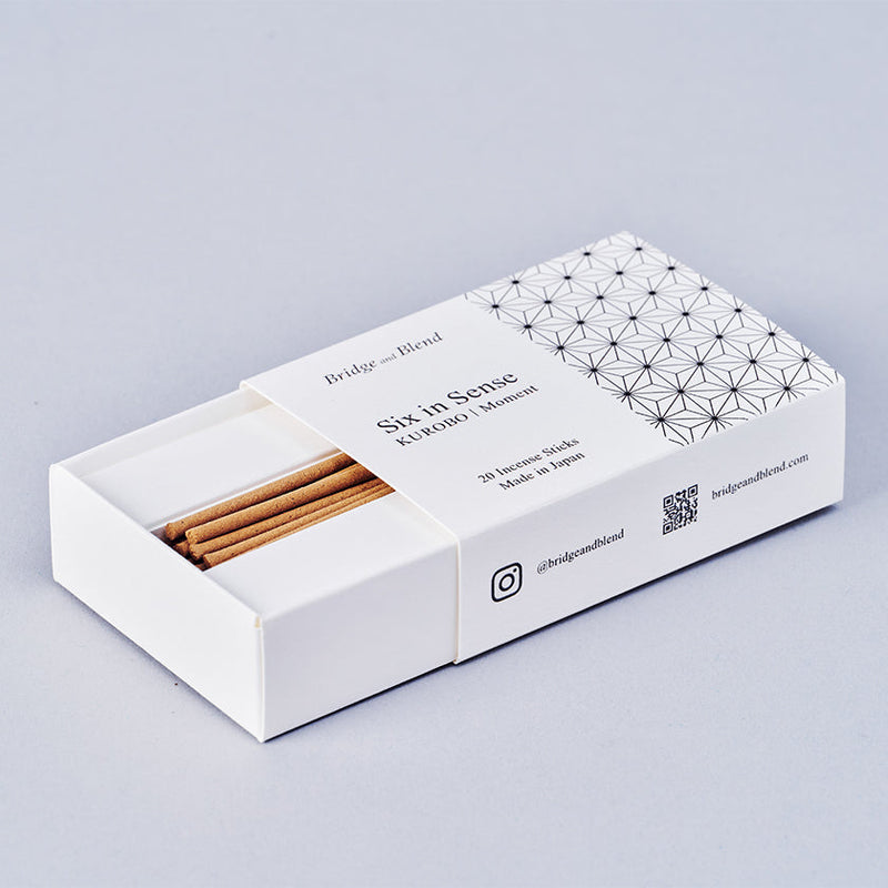 [INCENSE] MOMENT (FULL SIZE) 20 CONES 100% NATURAL HANDMADE | FRAGRANCE FORMULATION | BRIDGE AND BLEND