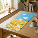 [TOWELS] TENUGUI PLAY IN SPRING | YOKOHAMA DYEING | HAMAMONYO｜使用イメージ（演出・室内設置）※手作りのため色・風合いは一点ごとに異なります