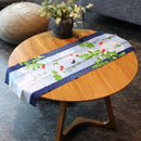 [수건] Tenugui Blue Wave Pattern Goldfish | 요코하마 염색 | 하마 모요