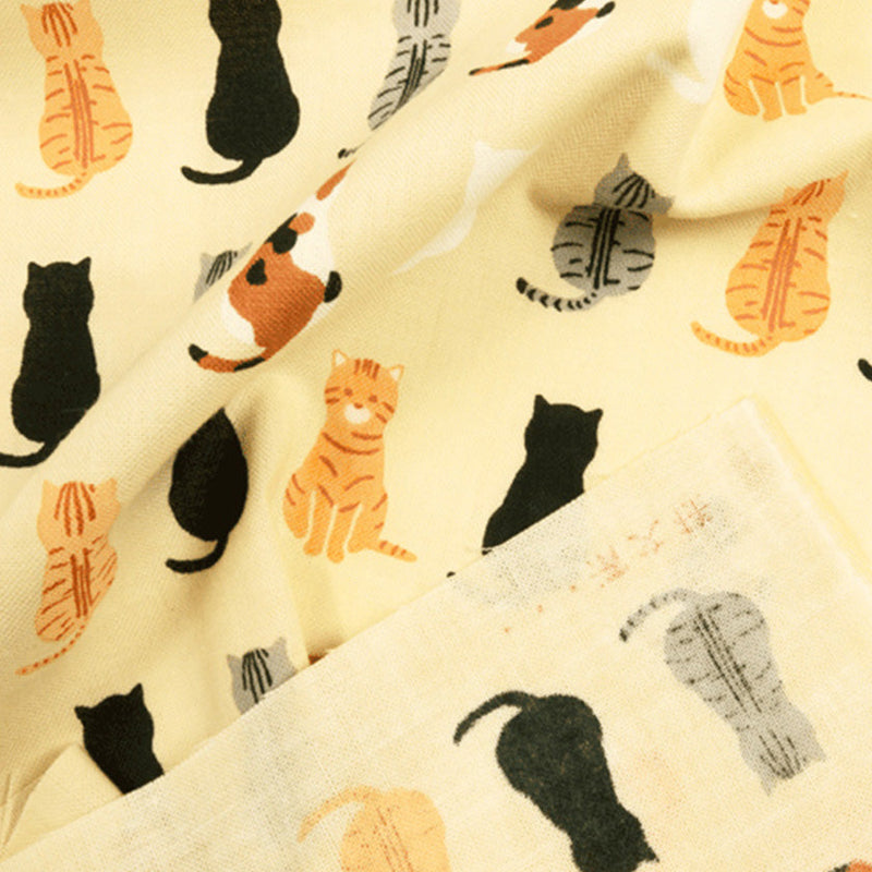 [TOWELS] SIT DOWN CAT | YOKOHAMA DYEING | HAMAMONYO