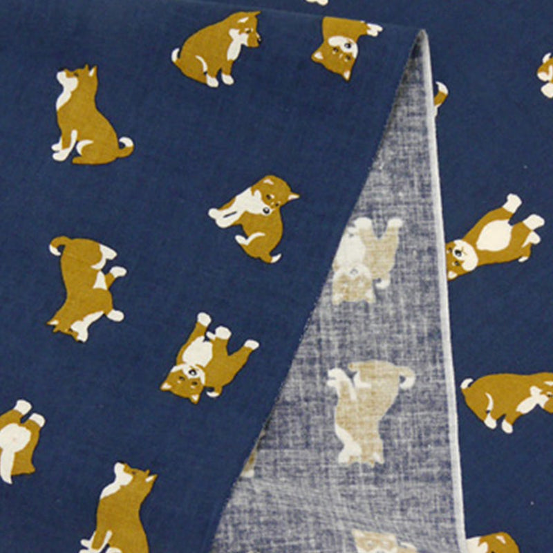 [TOWELS] MAME-SHIBA LOVE | YOKOHAMA DYEING | HAMAMONYO