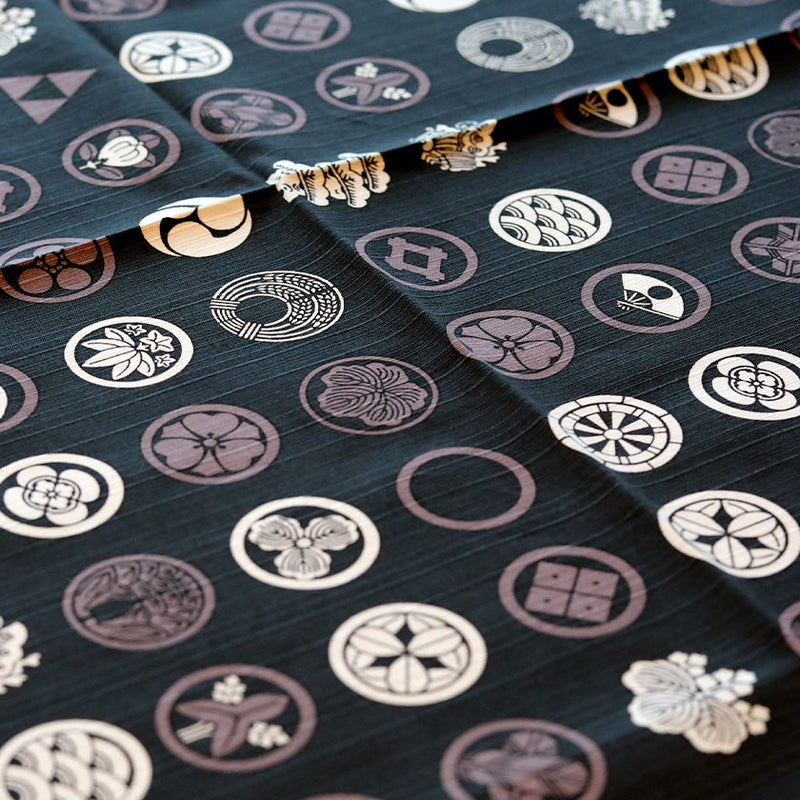 [FUROSHIKI] VARIOUS PATTERNS (BLACK) | YOKOHAMA DYEING | HAMAMONYO