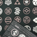 [FUROSHIKI] VARIOUS PATTERNS (BLACK) | YOKOHAMA DYEING | HAMAMONYO