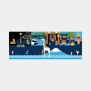 [수건] Tenugui Mame-Shiba 's Tokyo Walk | 요코하마 염색 | 하마 모요