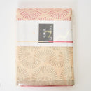 [TOWELS] "JAPANESE MOTIF" FANNED TORTOISE SHELL DESIGN BATH TOWEL | SENSHU TOWEL | FUKUROYA TOWEL