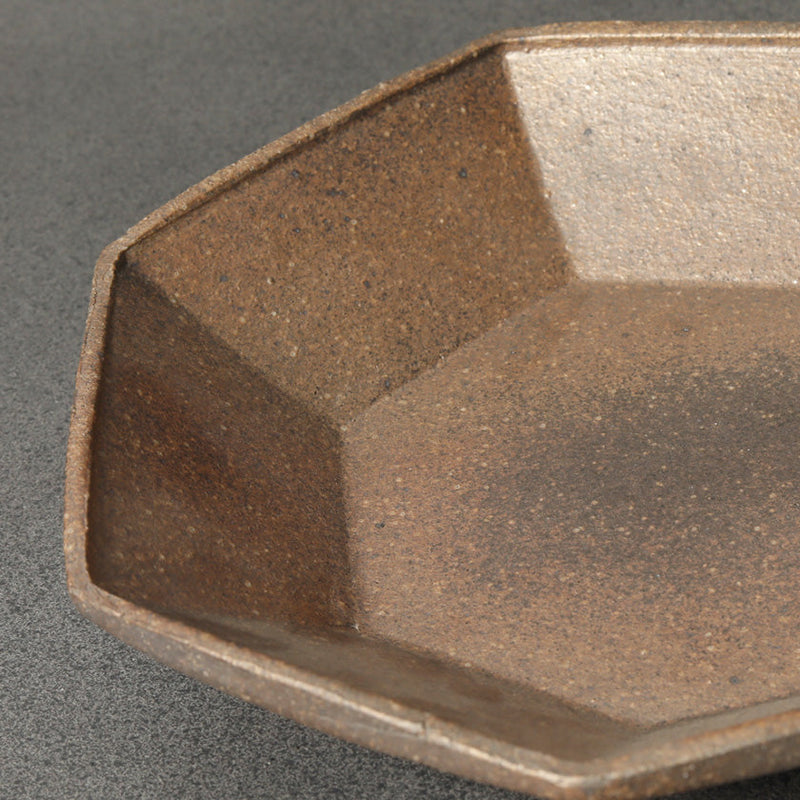 [BOWL] STONEWARE 7CORNERS BOWL | SETO WARE | SEKKI SHINGO TAKEUCHI