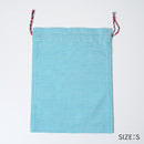 [SCARF] BANSHU-ORI COTTON WOOL STOLE (NAVY) | BANSHU-ORI | FUJI GAUZE