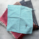 [SCARF] BANSHU-ORI COTTON WOOL STOLE (BEIGE) | BANSHU-ORI | FUJI GAUZE