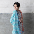 [SCARF] BANSHU-ORI LAYER STALL (BLUE1) | BANSHU-ORI | POLS