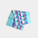 [SCARF] BANSHU-ORI JACQUARD CUPRO SCARF (BLUE) | BANSHU-ORI | POLS