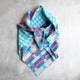 [스카프] Banshu-Ori Jacquard Cupro Scarf (파란색) | Banshu-Ori | 폴