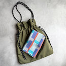 [SCARF] BANSHU-ORI JACQUARD CUPRO SCARF (BLUE) | BANSHU-ORI | POLS