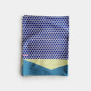 [SCARF] BANSHU-ORI JACQUARD LONG CUPRO STALL (PURPLE) | BANSHU-ORI | POLS