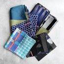 [SCARF] BANSHU-ORI JACQUARD LONG CUPRO STALL (PURPLE) | BANSHU-ORI | POLS