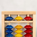 Abacus base plate: the inside has been changed to natural wood, and the outside to white.