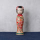 [娃娃] Makie Kokeshi（木娃娃）櫻花圖案| tsuchiyu dento kokeshi（木娃娃）| Akihiro Konno