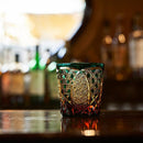 [EDO KIRIKO] KIKUTSUNAGI และ KAGOME กระจกสมัยเก่า | ตาราง