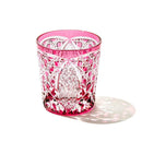 [EDO KIRIKO] KIKUTSUNAGI และ KAGOME กระจกสมัยเก่า | ตาราง