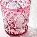 [EDO KIRIKO] KIKUTSUNAGI และ KAGOME กระจกสมัยเก่า | ตาราง