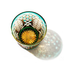 [EDO KIRIKO] KIKUTSUNAGI และ KAGOME กระจกสมัยเก่า | ตาราง