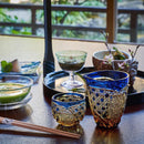 [EDO KIRIKO] KIKUTSUNAGI AND KAGOME SAKE CUP | TABLEAU