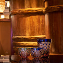 [EDO KIRIKO] KIKUTSUNAGI AND KAGOME SAKE CUP | TABLEAU