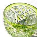 [EDO KIRIKO] KIKUTSUNAGI AND KAGOME SAKE CUP | TABLEAU