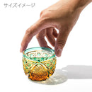 [EDO KIRIKO] KIKUTSUNAGI AND KAGOME SAKE CUP | TABLEAU