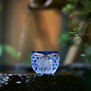 [EDO KIRIKO] KIKUTSUNAGI AND KAGOME SAKE CUP | TABLEAU