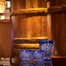 [EDO KIRIKO] KIKUTSUNAGI AND KAGOME SAKE CUP | TABLEAU