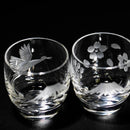 [EDO KIRIKO] แก้วสาเก "MT. FUJI" และ "CRANE" "CHERRY BLOSSOM" | ตาราง