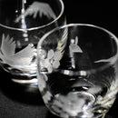 [EDO KIRIKO] แก้วสาเก "MT. FUJI" และ "CRANE" "CHERRY BLOSSOM" | ตาราง