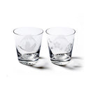 [EDO KIRIKO] "MT. FUJI" และ "CRANE" "CHERRY BLOSSOM" กระจกสมัยเก่า | ตาราง