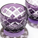 [江戶切子] YARAI NANAKO 清酒杯一對 |畫面