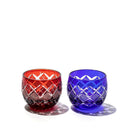 [江戶切子] YARAI NANAKO 清酒杯一對 |畫面