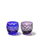 [江戶切子] YARAI NANAKO 清酒杯一對 |畫面