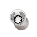 [에도 유리] KOMON "KANOKO" "삼중 라인 체크" "할당" 프리 컵 블랙 | 타블로