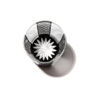 [EDO GLASS] KOMON "KANOKO" "ALLOCATION" "HEMP LEAF" "SPOTTED" "SHIPPO" "BAMBOO" แก้ว OLD-FASHIONED BLACK | ตาราง